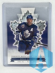 2017 Toronto Maple Leafs Centennial Series Die Cut #29 Doug Gilmour